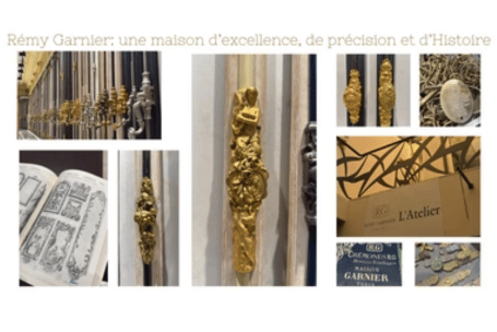 Une parenthèse pleine de lustre dans les ateliers  Rémy Garnier