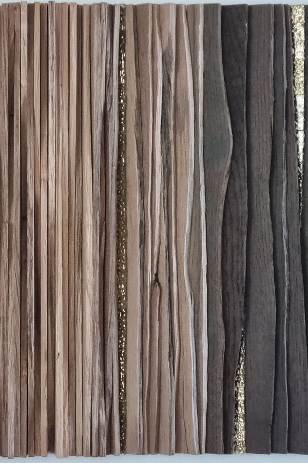 Mosaique chêne et or /4