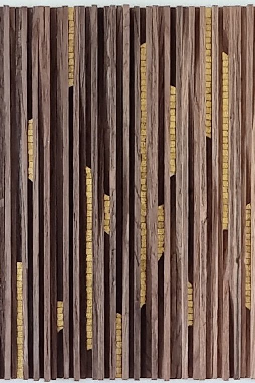 Mosaique chêne et or /5